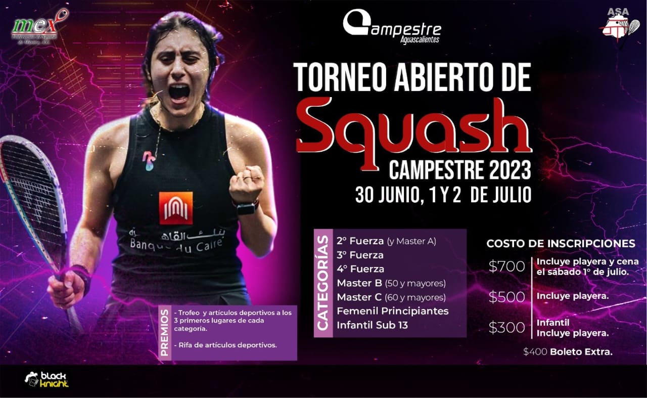 Torneo Abierto de Squash 2023