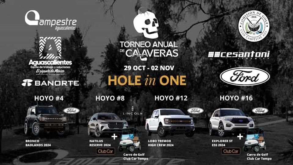 Torneo Anual de Golf Calaveras 2024