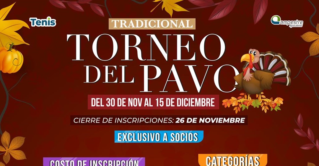 Torneo del Tenis del Pavo 2024