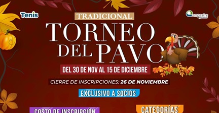 Torneo del Tenis del Pavo 2024