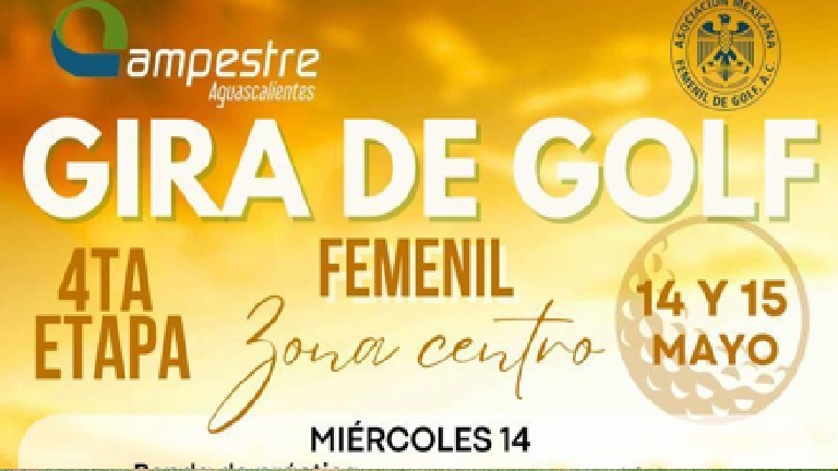 Gira de Golf Femenil 4ta Etapa